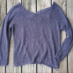 Off should cross back Sweater